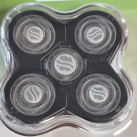 Skull Shaver FORTE 5X Blade Replacement Palm Pitbull & Butterfly Kiss - Picture 6 of 7